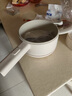 美的（Midea）電煮鍋 小電鍋 電蒸鍋 長(cháng)柄 宿舍小鍋 多功能輔食鍋 學(xué)生宿舍泡面XZE2017 1.6L配蒸籠【國家補貼】 曬單實(shí)拍圖