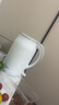 美的（Midea）電熱水壺食品級316L不銹鋼雙層無(wú)縫一體內膽防燙燒水壺 1.7L自動(dòng)智能斷電開(kāi)水壺SH17M301PRO 曬單實(shí)拍圖