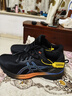 亞瑟士ASICS男子緩震透氣跑鞋 GEL-PURSUE 7 黑色 43.5 曬單實(shí)拍圖