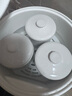 幸甚日本品牌隔水燉鍋電燉盅湯鍋家用電燉鍋煲湯鍋陶瓷砂鍋煮粥神器 旗艦版大燉盅【陶白】 2.5L 大燉盅+3小燉盅 曬單實(shí)拍圖