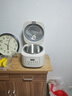 美的（Midea）低糖電飯煲電飯鍋0涂層3升2-3人無(wú)涂層316L不銹鋼內膽一鍵柴火飯微壓家用多功能MB-3E91LS 曬單實(shí)拍圖