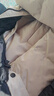 鴨鴨（YAYA）冰殼2025年新款300+充絨東北極寒羽絨服男女冬季加厚長(cháng)款過(guò)膝外套 燕麥色 男女同款【抗寒-40°C】 M (170) 男女同款【115-135斤】 曬單實(shí)拍圖