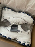 斯凱奇（Skechers）小白熊女鞋秋季厚底百搭老爹鞋熊貓鞋休閑運動鞋99999863 曬單實拍圖
