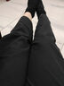 優(yōu)衣庫女裝全棉舒適九分褲/休閑時(shí)尚百搭寬松25秋冬新款478846 09 黑色 2XL /165/84A 曬單實(shí)拍圖