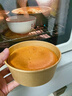 百麗德戚風(fēng)蛋糕胚模具6六寸食品級打包盒子甜點(diǎn)紙托餅干面包一次性紙盒 【6寸中號】寬：15cm 高：6cm 10套【盒+蓋】/體驗裝 曬單實(shí)拍圖