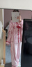 野獸派家居（tbh）三麗鷗Hello Kitty法蘭絨家居服套裝冬季可外穿睡衣女 Hello Kitty法蘭絨家居服 粉紅條紋 M 曬單實(shí)拍圖