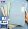 晨光（M&G）文具B5/64張膠套本 記事本筆記本子 高顏值錯題本 中學(xué)生考研日記本 淡染4本APYSL58Q開(kāi)學(xué)必備 曬單實(shí)拍圖