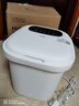 海爾（Haier）泡腳桶全自動(dòng)軟膠按摩足浴盆恒溫加熱足浴器小管家系列殺菌洗腳盆自營(yíng)生日禮物女士男士HQY-J631W 曬單實(shí)拍圖