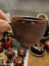 陶作坊Aurli老巖泥一三五次燒隨心杯濃縮手沖咖啡杯日式侘寂 杯口釉5次燒_數字款 曬單實(shí)拍圖