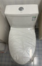 恒潔（HEGII）馬桶171 家用節水防臭水凈釉面虹吸式坐便器HC0171PT0E-400 曬單實(shí)拍圖