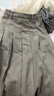 森馬（Semir）森馬半身裙女仿毛呢裙子24冬新款A字百褶裙遮胯顯瘦109724120001 曬單實(shí)拍圖
