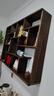 百圣牛實(shí)木博古架多寶閣實(shí)木中式掛墻置物架茶具架博物架古董架隔斷款式 款式1特大號(長(cháng)130高90深16cm) 1米以下 曬單實(shí)拍圖