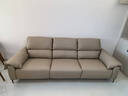 顧家家居（KUKA）門(mén)店同款極簡(jiǎn)風(fēng)零靠墻電動(dòng)功能沙發(fā)6212 燕麥色3人位2電動(dòng) 曬單實(shí)拍圖