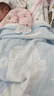 蒂樂(lè )斜坡枕嬰兒床中床幼兒斜坡墊防溢奶嗆奶吐奶新生兒喂奶神器 無(wú)極調節-愛(ài)麗絲花園 （0-1歲） 曬單實(shí)拍圖