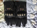 TDGO摩托車(chē)手套防風(fēng)防雨騎行手套秋冬季防摔防寒保暖機車(chē)全指手套 黑色-四季通用款/合金護殼+防水/觸屏 XL(適合手寬10-12CM) 曬單實(shí)拍圖