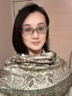 EVAIOGG高級感絲巾真絲羊毛圍巾女蘇繡方巾輕薄大披肩外搭送女友老婆禮物 摩卡貴族氣質(zhì)【禮盒裝】 135*135CM 曬單實(shí)拍圖