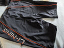 李寧（LI-NING）泳褲男士五分及膝舒適健身游泳褲溫泉度假休閑男士泳衣171黑色XL 曬單實(shí)拍圖