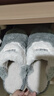 百慕傾臣買(mǎi)一送一棉拖鞋女士冬季2025新款情侶對可愛(ài)家用保暖毛絨棉拖男款 白色+淺灰【主圖款】 38-39 +男42-43 曬單實(shí)拍圖