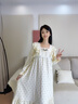 思莉太太 SLEEP TIGHT睡裙女款2025新款春秋純棉長(cháng)袖大碼公主風(fēng)波點(diǎn)長(cháng)款可外穿睡衣裙子 SH2409 M (160) 曬單實(shí)拍圖