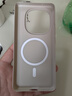世詠（SHIYONG）適用iqoo13手機殼 vivoiqoo13保護套膚感強磁吸充電全包超薄磨砂硬殼防摔高級男女款 巖白色 曬單實拍圖