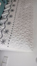 水夢(mèng)云端 床頭罩套四季通用可拆洗全包夾棉床頭防灰罩皮木床頭套 意大利絨太陽(yáng)花邊加口袋(米白色) 1.8米(高度65厘米內床頭適用) 曬單實(shí)拍圖