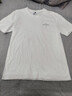 回力（Warrior）純棉t恤男夏季新款重磅運動(dòng)上衣男士潮流短袖寬松體恤 白色 XL 曬單實(shí)拍圖