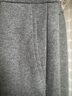 優(yōu)衣庫女裝絨面針織寬腿褲/闊腿褲470731 04 煙灰色 3XL /175/88B 曬單實(shí)拍圖