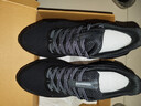 特步后盾跑步鞋運動(dòng)鞋男鞋冬季防水輕便減震回彈防滑休閑慢跑鞋黑色 曬單實(shí)拍圖
