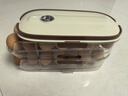 艾仕可  ASCOR雞蛋收納盒側門(mén)儲物整理冰箱專(zhuān)用食品級滾動(dòng)裝放滾蛋神器保鮮架托 雙排款-雙層 曬單實(shí)拍圖