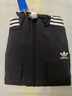 adidas三條紋短款休閑夾克外套女裝阿迪達斯官方三葉草   黑色   XS 曬單實(shí)拍圖