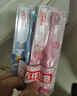 舒客寶貝兒童牙刷套裝護齒細毛軟毛小刷頭2-3-6-12歲底部帶吸盤(pán)設計4支裝 曬單實(shí)拍圖