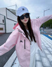 adidas拒水加絨內膽三合一連帽外套男女秋冬阿迪達斯官方輕運動(dòng) 沙棕粉   L 曬單實(shí)拍圖