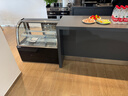 米沙熊 Misha  商用展示柜冷藏  甜品水果蛋糕壽司商用保鮮柜風(fēng)冷無(wú)霜 玻璃甜品展示柜 弧形后開(kāi)門(mén)+風(fēng)冷除霧  黑色 臺式兩層長(cháng)0.9米寬0.5米高0.85米 曬單實(shí)拍圖