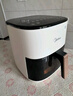 美的（Midea）空氣炸鍋免翻面 5.3LAI智能烹飪蒸汽嫩炸 空氣炸鍋蒸烤一體 可視大視窗  家用大容量 MF-KZC5388 曬單實(shí)拍圖
