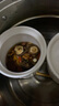 京東京造 燉盅 陶瓷湯碗蒸蛋燕窩輔食碗家用帶蓋贈勺子純白460ml 曬單實(shí)拍圖