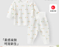 乖奇熊男女寶寶長(cháng)袖長(cháng)褲內衣套裝春秋季嬰兒童空調家居睡衣服分體兩件套 曬單實(shí)拍圖