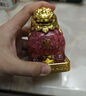 朱炳仁銅 招財貔貅 銅碎鈔貔貅客廳玄關(guān)辦公室桌面擺件店鋪開(kāi)業(yè)禮品禮 招財小貔貅 曬單實(shí)拍圖