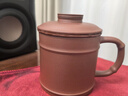 百年利永 宜興純全手工蓋杯原礦紫泥竹節隔倉杯內膽杯功夫茶具中秋節禮物 紫泥-竹節隔倉杯 曬單實(shí)拍圖