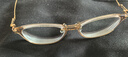 PORTS鈦板材眼鏡架知性女士氣質(zhì)超輕復古鏡框舒適簡(jiǎn)約POF22250 CF-茶框金腿 單鏡架（聯(lián)系客服you優(yōu)惠） 曬單實(shí)拍圖