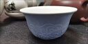 一次性功夫小茶杯戶(hù)外旅行專(zhuān)用高檔精致中國風(fēng)品茗杯茶具套裝禮盒 馬蹄杯雙層加厚藍色 60mL以下 曬單實(shí)拍圖
