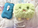 OUOETY熱水袋暖手寶暖寶寶充電款防爆暖水袋女生用電暖寶暖手袋 小怪獸綠【原創(chuàng  ) 質(zhì)保六年】 國標防爆智能斷電 曬單實(shí)拍圖
