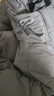 森馬（Semir）輕松羽絨|羽絨服女寬松連帽面包服冬防潑水防風(fēng)外套101724113045 曬單實(shí)拍圖