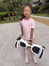 領(lǐng)奧智能兒童電動平衡車3-6-12歲體感10歲到15歲以上兩輪自動平行車雙輪成年人新款扭扭車 10吋炫光白【藍(lán)牙+減震越野輪】 曬單實(shí)拍圖