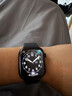 Apple/蘋(píng)果 Watch S11 智能手表GPS款46毫米亮黑色鋁金屬表殼黑色運動(dòng)型表帶M/L MEVH4CH/B 曬單實(shí)拍圖