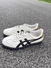 Onitsuka Tiger鬼塚虎男女款復古德訓鞋輕便透氣運動(dòng)休閑板鞋TOKUTEN 1183B938 白色/黑色 38 曬單實(shí)拍圖