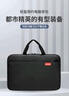 聯(lián)想（Lenovo）筆記本電腦包手提包16英寸公文包出差商務(wù)旅行包適用蘋果小新拯救者防潑水內(nèi)膽包B14 曬單實(shí)拍圖