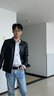 Levi's李維斯男士515修身錐形美式復古高街潮流破洞淺色牛仔褲 淺藍色 29 (32) 曬單實(shí)拍圖