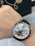 勞力士王子瑞士進(jìn)口手表男士全自動(dòng)機(jī)械表男陀飛輪超薄商務(wù)防水夜光時(shí)尚男表 瑞士男表-本白白面 42mm 曬單實(shí)拍圖