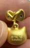 周生生Hello Kitty黃金吊墜 三麗鷗大明星 足金少女心吊墜 88468P 定價(jià) 曬單實(shí)拍圖