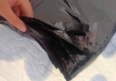 登比塑料袋加厚黑色超大號背心袋購物袋辦公超市手提袋45*63cm100只 曬單實(shí)拍圖